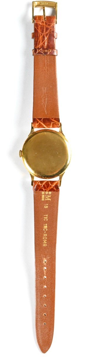 Zenith - Orologio da Polso - Cassa in Oro 18 Carati - Svizzera Anni 60-photo-1